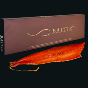 Salmone Affumicato per impiccagione 1 kg con Astuccio Confezione Regalo