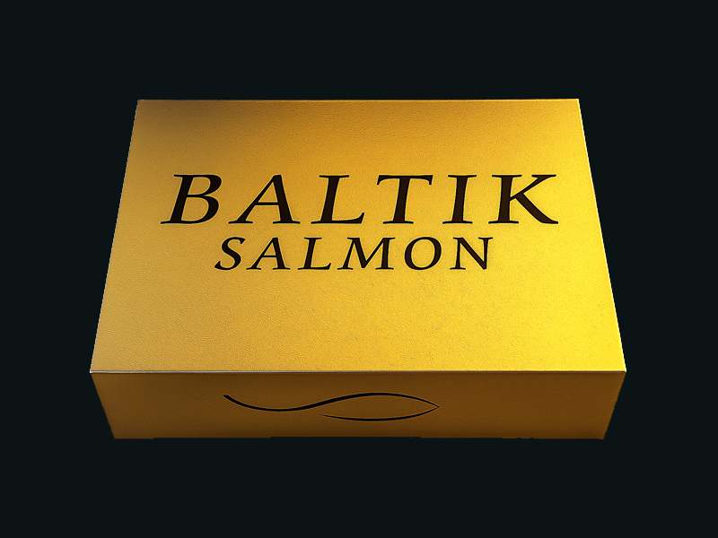 Scrigno eccellenze salmone confezione regalo 2