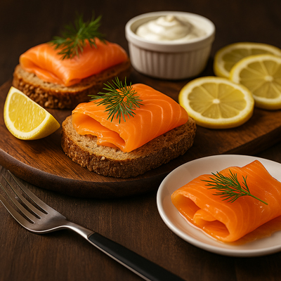 Come gustare al meglio il salmone affumicato