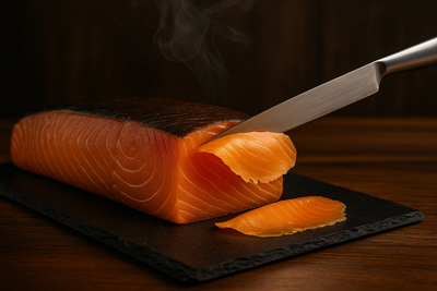 Il salmone affumicato